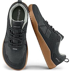 AIRHAS Men's Anatomical Toe Box Barefoot Shoes (Various) $19.60 + Free S&H