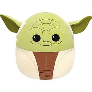 12" Squishmallows Original Star Wars Yoda Plush $7 or less