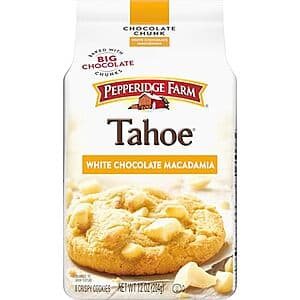 Select Accts: 7.2-Oz Pepperidge Farm Tahoe Crispy Cookies (White Choc. Macadamia Nut) 2 for $5.40 w/ S&S