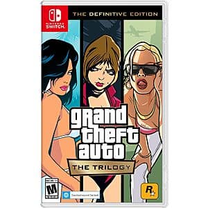 Grand Theft Auto: The Trilogy Definitive Edition (Nintendo Switch) $20