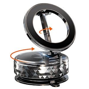 Meifigno All Metal Magnetic Car Phone Holder $8