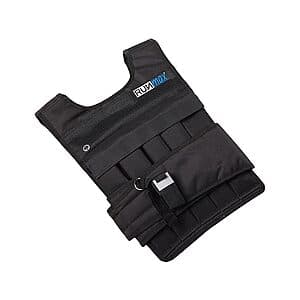 40-Lbs RUNFast Pro Weighted Vest w/ 4-Lbs Adjustable Increments $33 + Free S&H w/ Amazon Prime