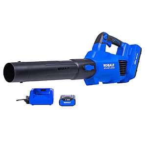 Kobalt Gen4 40V 520-CFM 120-MPH Leaf Blower w/ 4Ah Battery & Charger $79 + Free S/H