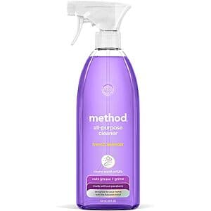 Select Accts: 28oz. Method All-Purpose Cleaner Spray (French Lavender) $2.15 w/ S&S