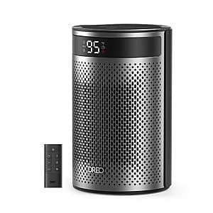 DREO 1500W Atom 416 10" Whisper-Quiet Portable Ceramic Space Heater $14 + Free S&H