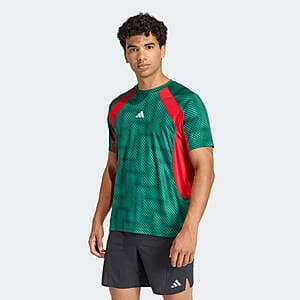 adidas Men's FIFA World Cup 26 Climacool Graphic T-Shirt (Team Dark Green) $9.60 + Free S/H