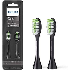 2-Count Philips One by Sonicare Brush Heads (various colors) $7.10 w/ Subscribe & Save