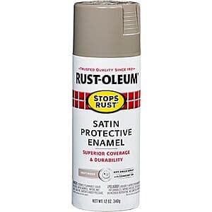 12-Oz Rust-Oleum Stops Rust Spray Paint (Various Colors) from $3