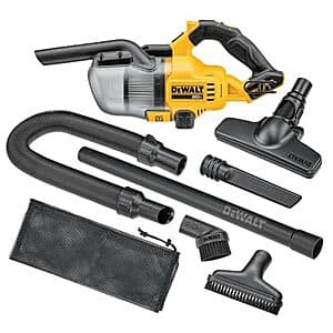 DeWALT 20V Max Bagless Stick Handheld Cordless Dirt Vacuum (Tool Only) $99 + Free Shipping