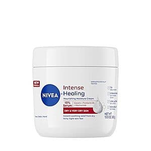 13.5-Oz NIVEA Intense Healing Nourishing Moisture Body Cream $5.50 w/ S&S