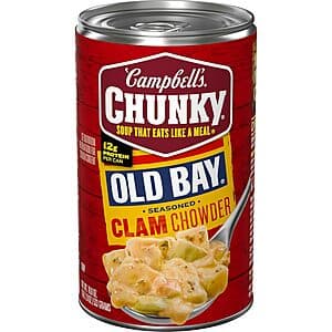 18.8-Oz Campbell's Chunky Soup (Old Bay Seasoned Clam Chowder) 16 for $19.95 w/ Subscribe & Save