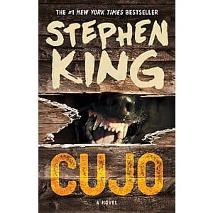 Cujo by Stephen King Kindle e-book cover.