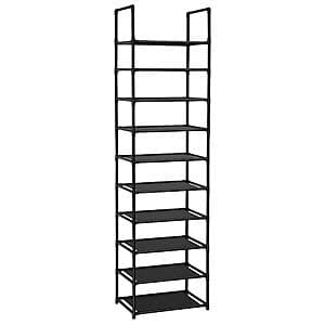 FIDUCIAL HOME 10-Tiers (20-25 Pairs) Shoe Rack $13.30