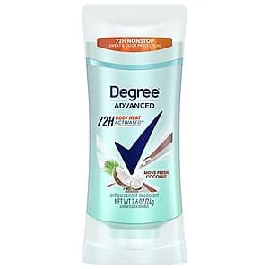 2.6-oz Degree Antiperspirant Deodorant (Coconut & Hibiscus) 2 for Free + Free Store Pickup ($10 Min.)
