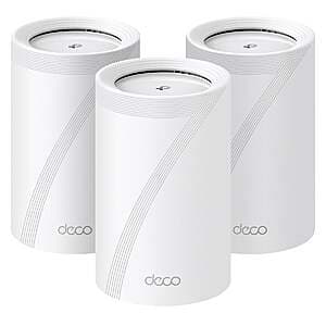 Costco Members: 3-Pack TP-Link Deco BE11000 Wi-Fi 7 Tri-Band Home Mesh System $350 + Free Shipping