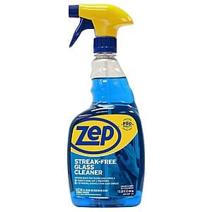 32-Oz Zep Streak-Free Glass Cleaner $2.40