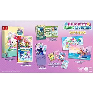 Hello Kitty Island Adventure Deluxe Edition Gift Box (Nintendo Switch) $29.85