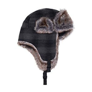 Ozark Trail Trapper Faux Fur Hat (One-Size, 3 Colors) $7.85
