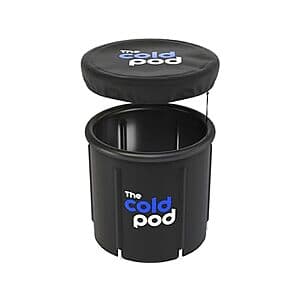 88-Gal The Cold Pod Ice Bath Plunge Tub w/ Cover $35 + Free Shipping w/ Prime