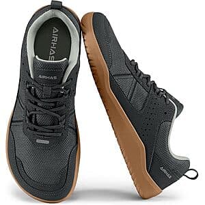 AIRHAS Men's Anatomical Toe Box Barefoot Shoes (Various) $19.60 + Free S&H