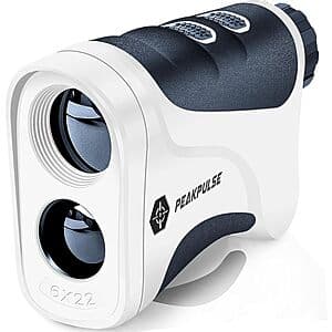 Prime Members: Peakpulse 650 Yards 6X Magnification Laser Golf Rangefinder w/ Slope $19.40 + Free Shipping