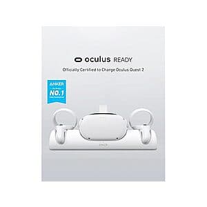 Anker Charging Dock for Oculus Quest 2 w/ 2 Rechargeable Batteries $20 + Free Shipping w/ Amazon Prime
