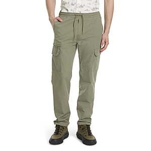 Bass & Co. Men's Canyon Pull On Pants (Limited Sizes, Deep Lichen Green) $7.50
