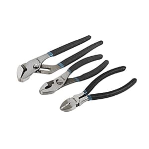 Select Home Depot Stores: Anvil 3-Piece Pliers Set (Diagonal, Slip/Groove Joint) $4.90 (In-Store Purchase Only)