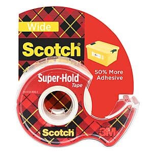 Scotch Super-Hold Wide Tape (1.5" x 650") $2.45