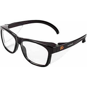 KleenGuard V30 Maverick Safety Glasses (Clear/Anti-Fog, Black) $7