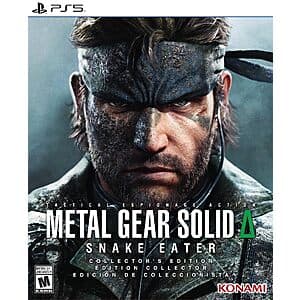 Metal Gear Solid Delta: Snake Eater Collector's Edition (PS5, Physical) $85 + Free Shipping