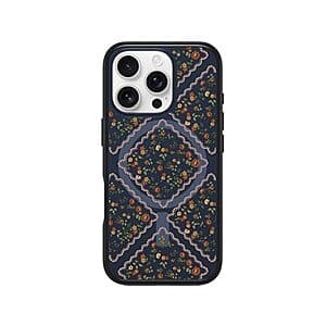 OtterBox Symmetry Case for iPhone 16 Pro (Floral Romance Blue) $5 + Free S&H w/ Prime
