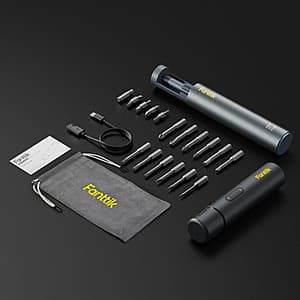 10-Pc Fanttik Deluxe Cordless Screwdriver Bundle for Furniture $17.50 + Free S&H