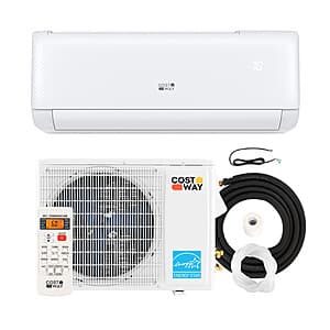 Costway Airtural Series 18000 BTU Ductless Mini Split Air Conditioner/Heater $609 + Free S&H
