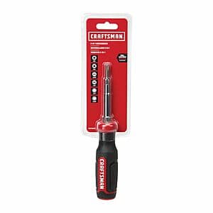 6-Piece CRAFTSMAN Bi-material Handle Multi-bit Screwdriver Set $5