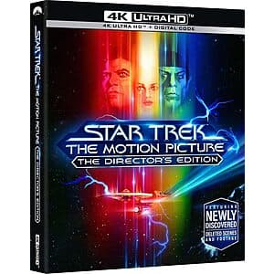 Star Trek I: The Motion Picture: The Director's Edition (4K + Blu-ray + Digital) $11.85