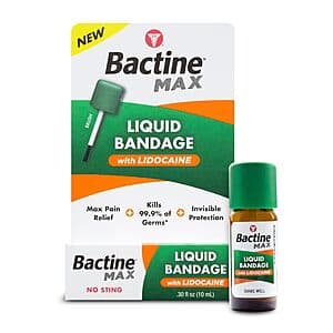Select Accounts: 0.30-Oz Bactine Max Liquid Bandage w/ Lidocaine $4.80 w/ Subscribe & Save