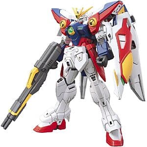 Bandai Hobby 5.5" HGAC Wing Gundam Zero 1/144 Scale Model Kit (#174) $15