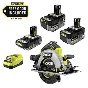 RYOBI INTELLICELL battery pack with COOL-CORE technology featuring advanced battery cell design.