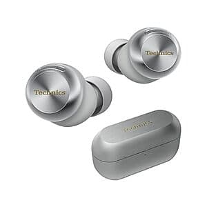 Technics Reference Class Hi-Fi Wireless Earbuds (Silver) $130 + Free S&H w/ Prime