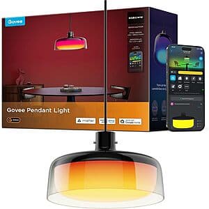 Prime Members: Govee Smart Matter Compatible Dimmable 1300LM Pendant Light $100 + Free S&H