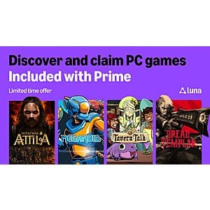 Prime Members: Digital PC Games: Tiny Tina's Wonderlands, Dread Templar & More Free