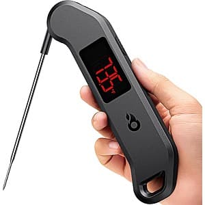 ThermoMaven F1 Stealth Digital Meat Thermometer (Black) $8