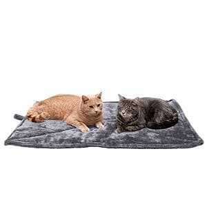 Furhaven ThermaNAP Self-Warming Bed for Indoor Cats & Large/Medium Dogs (gray) $9