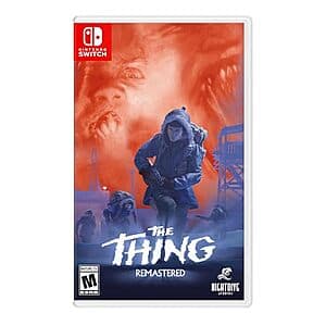The Thing: Remastered (Switch or PS5) $15