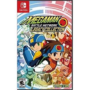 10-Game Mega Man Battle Network Legacy Collection (Nintendo Switch) $20.60