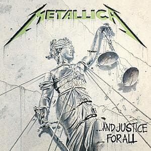 Metallica And Justice For All remastered audio CD with album artwork and case.
