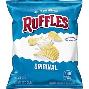 40-Count 1-Oz Ruffles Potato Chips (Original) $13.50 w/ Subscribe & Save