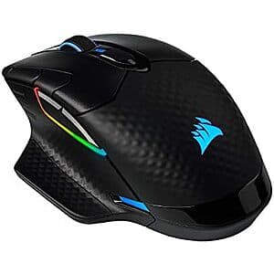 Corsair Dark CORE RGB PRO Wireless/Wired FPS MOBA Gaming Mouse $45 + Free S&H