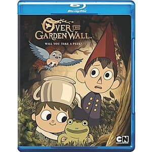 Over the Garden Wall Season 1 Blu-ray disc case with Cartoon Network branding and cover art.